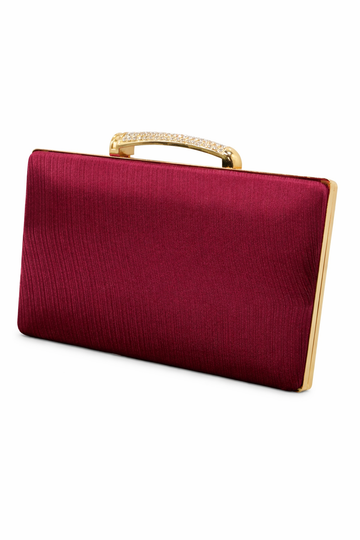 Fancy silky  Party wear Clutch