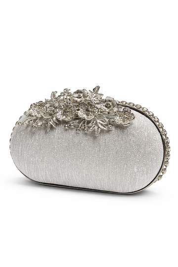 Flower Oval Clutch