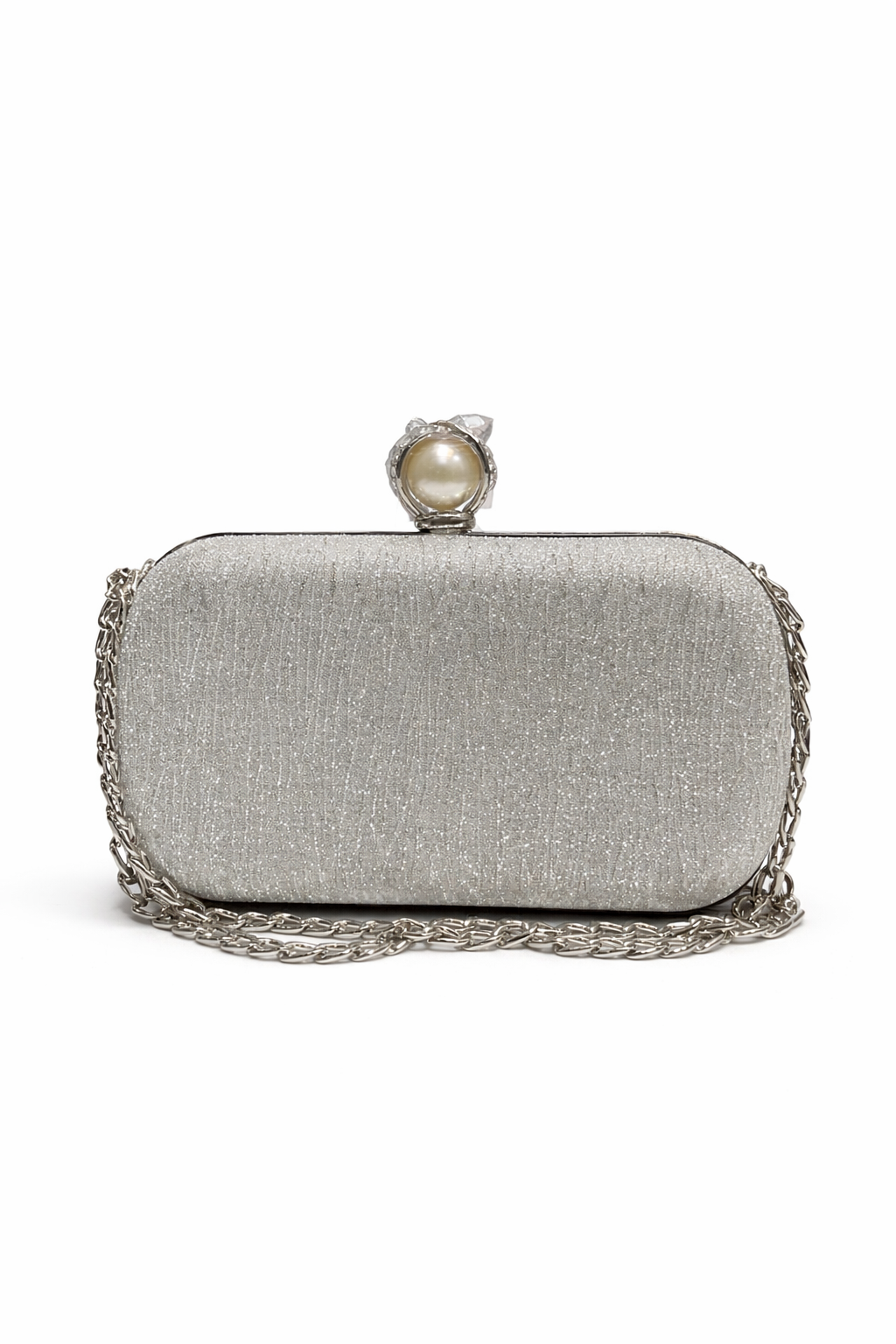 Pearl Ring Clutch