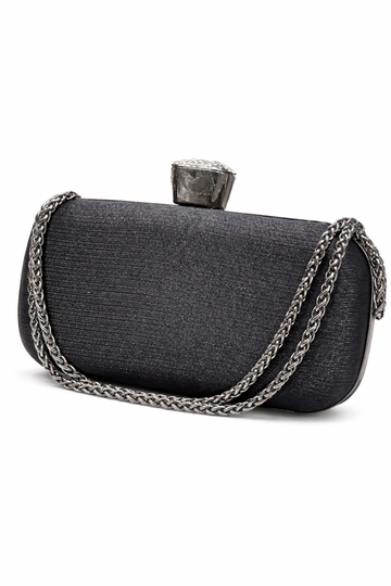 Crystal Crown Chain Clutch