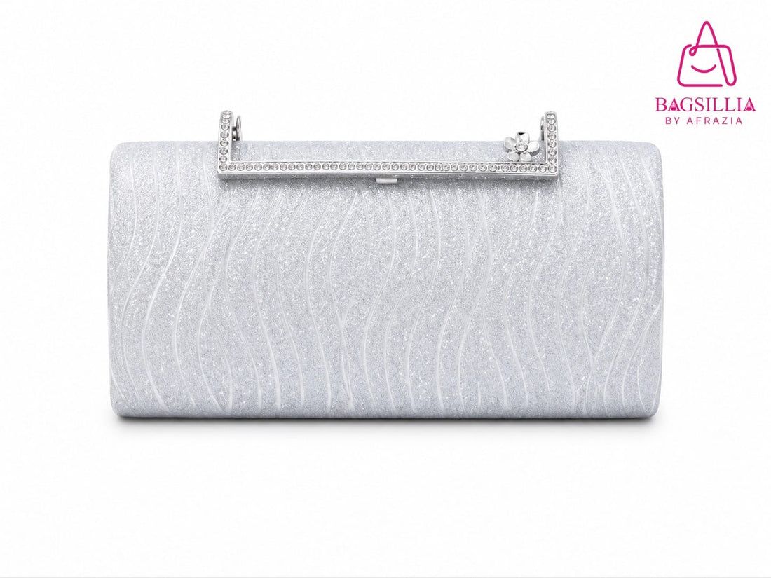 glitter clutch