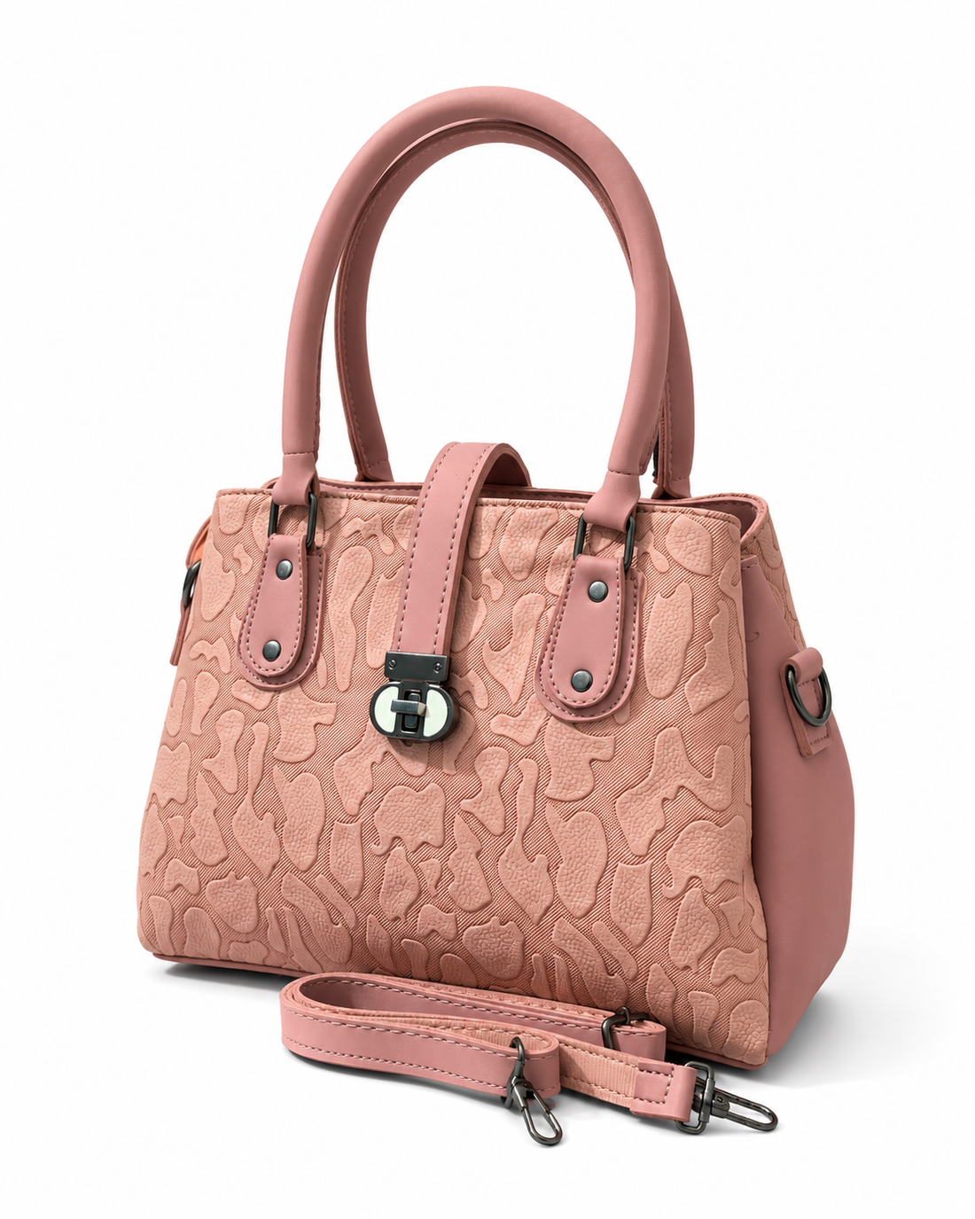 Amelia Textured Top Handle Handbag