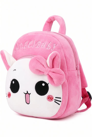 AngelBaby Cute Kitty Plush Mini Backpack