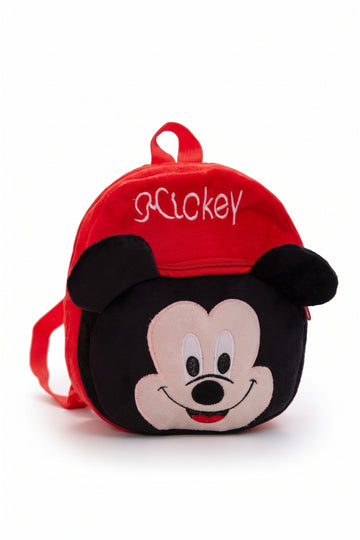 Mickey Mouse Soft Plush Toddler Backpack