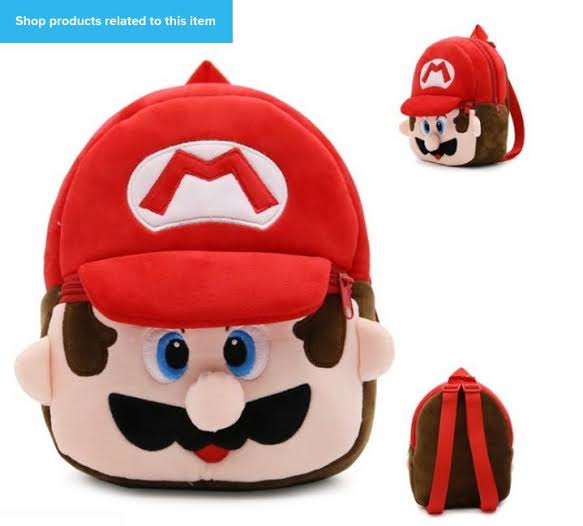 Mario Bros Schoolbag