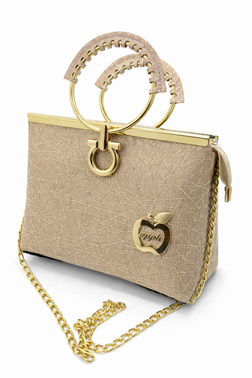 Elegant Apple Charm Purse