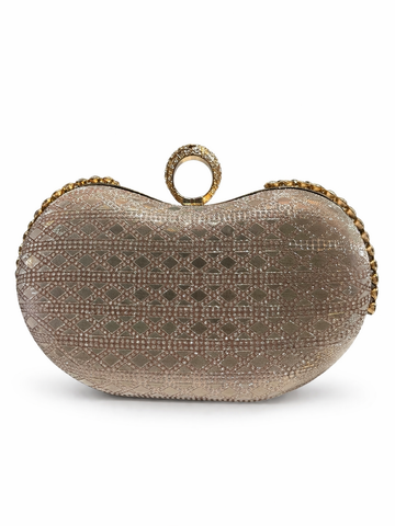 Ring side stone Clutch