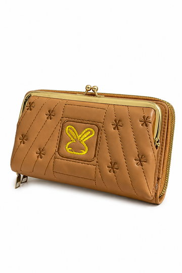 Crossbody Mobile Pouch dual Zip
