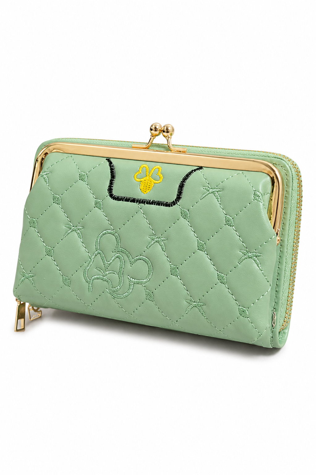 Crossbody Mobile Pouch dual Zip