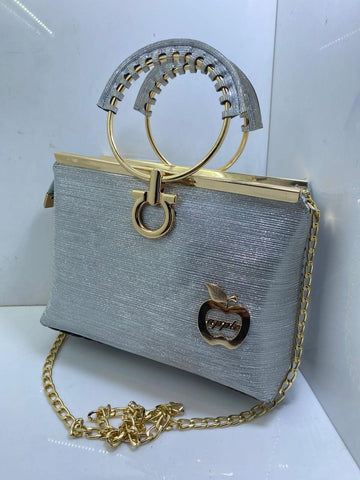 Elegant Apple Charm Purse