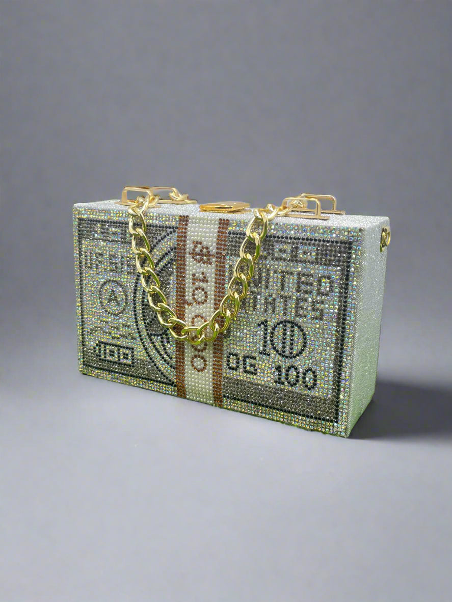 Dollar Diva Clutch