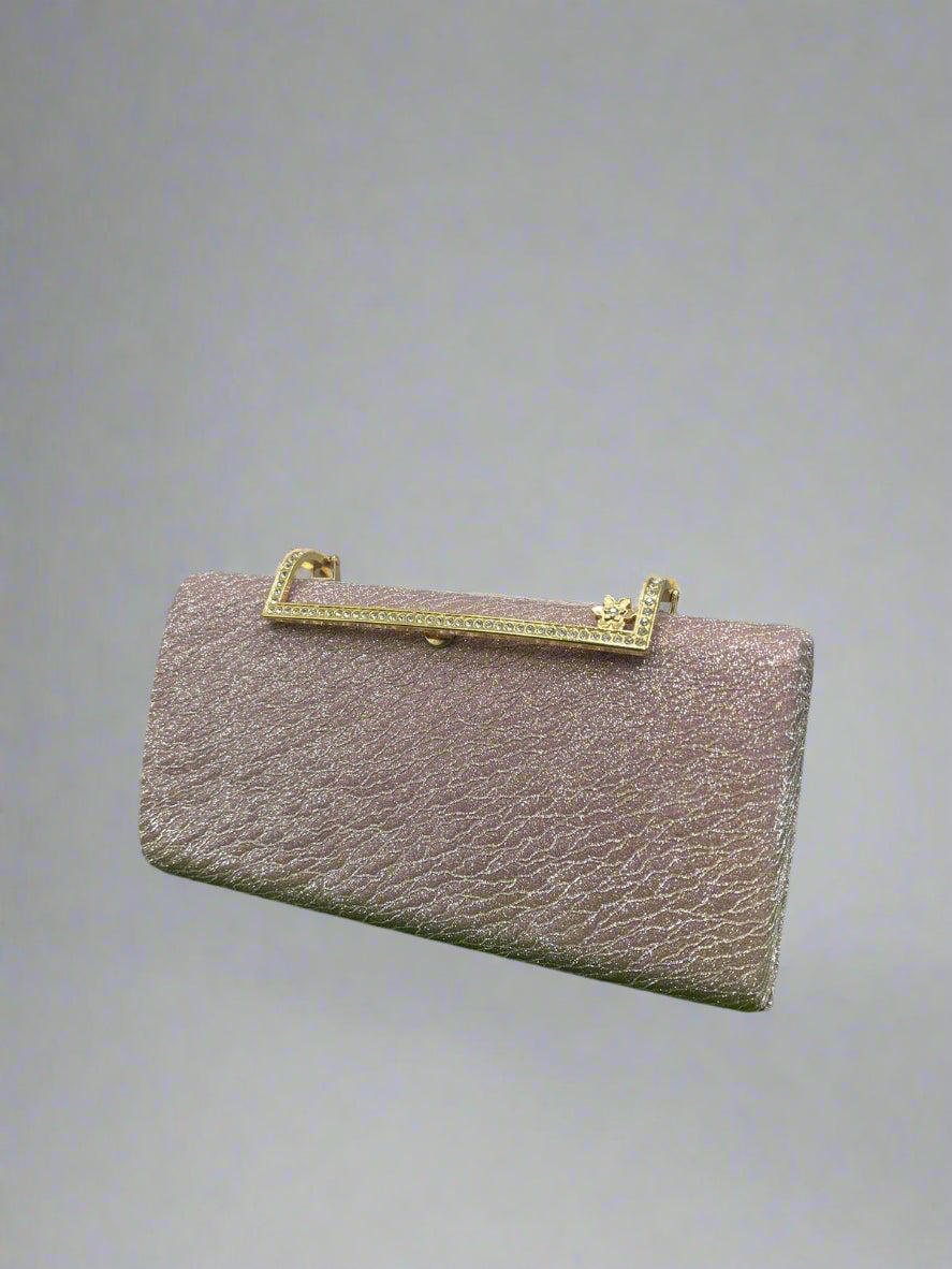 glitter clutch