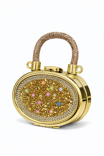 Fancy handal Oval shaped kids bag