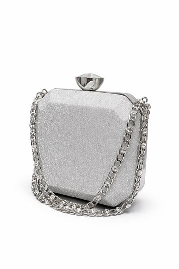Crystal Shine Chain Clutch