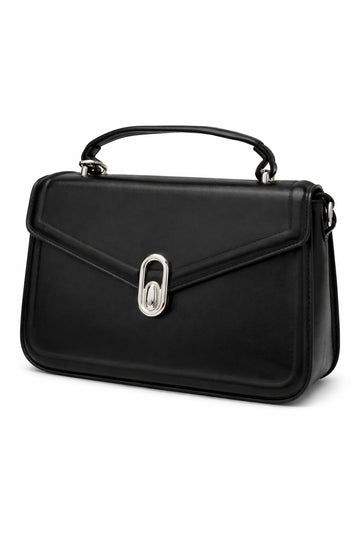 Mira Lock Top Handle Crossbody Bag