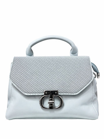Serena Textured Top Handle Bag