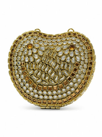 Kundan Clutch Hand Made