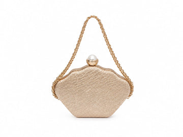 Pearl Chain Evening Clutch