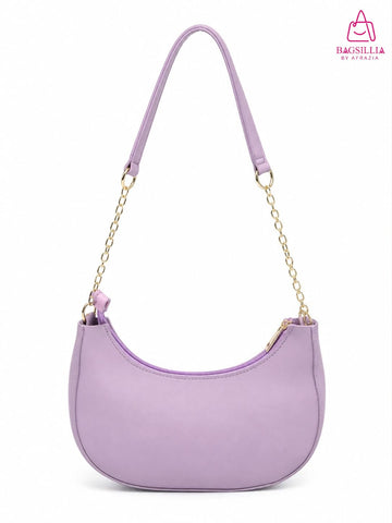Classic Half Moon Chain Shoulder Bag