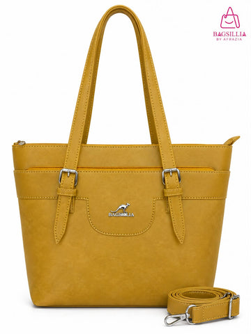 Elegant Two-Tone Everyday Tote Bag