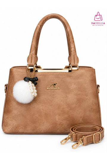 Luxe Charm Structured Handbag – Bagsillia