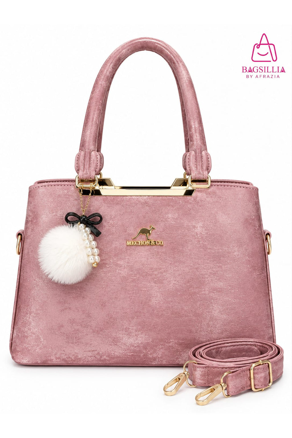 Luxe Charm Structured Handbag – Bagsillia