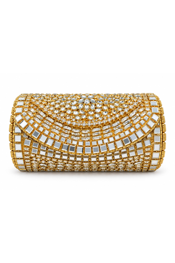Imperial Luxe Crystal Clutch